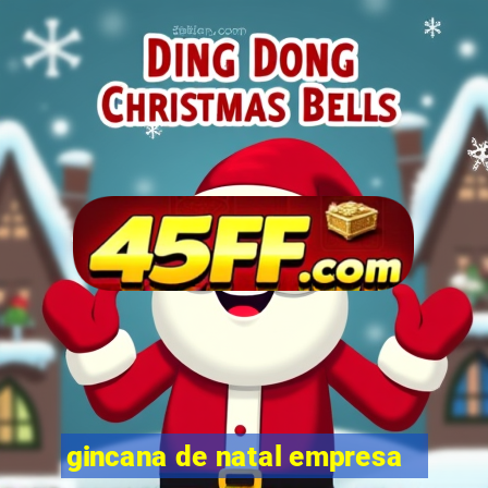 gincana de natal empresa